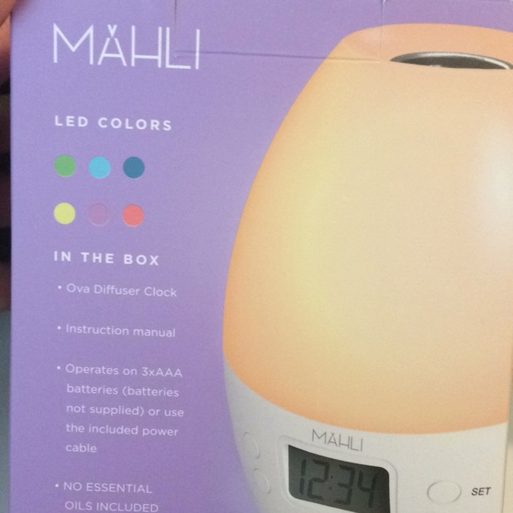 Other Aroma Diffuser Clock Poshmark